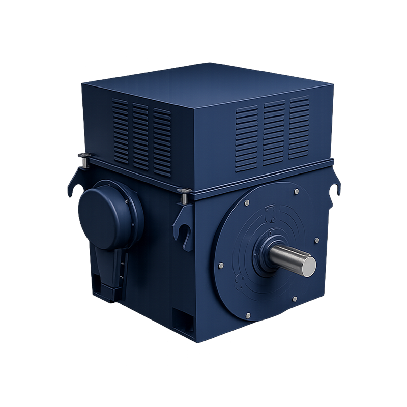Standar Gost IP23 IC01/IC06 A4 Motor Induksi Sangkar Tupai Tegangan Tinggi